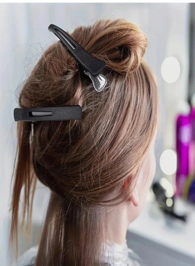 AKADO Section Clips For Hair Styling Professional Salon Hair Styling/Salon Clamp Grips for Hair Cutting, Hair Roller Clips(Pack of 4 pcs). - Image 4
