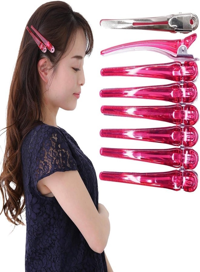 AKADO Section Clips For Hair Styling Professional Salon Hair Styling/Salon Clamp Grips for Hair Cutting, Hair Roller Clips(Pack of 4 pcs). - Image 1