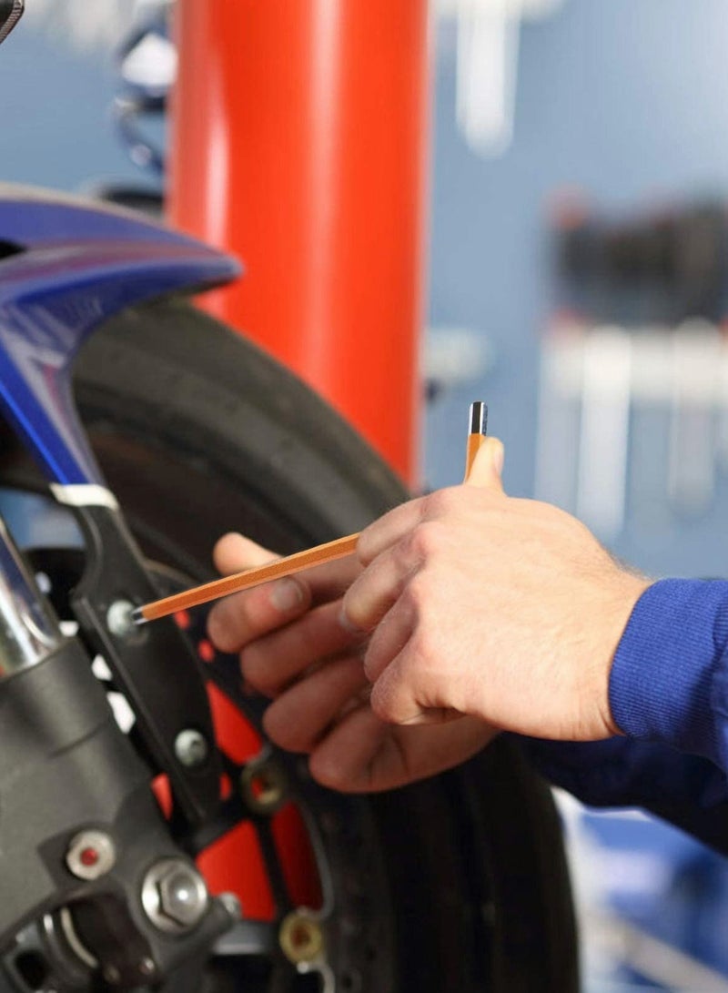 SYOSI Metric Long Arm Hexagon Wrench Tools Set with Ball End, Alloy Steel L-Keys Wrenches for Bike and Motorcycle Maintenance, 9pcs - Image 3