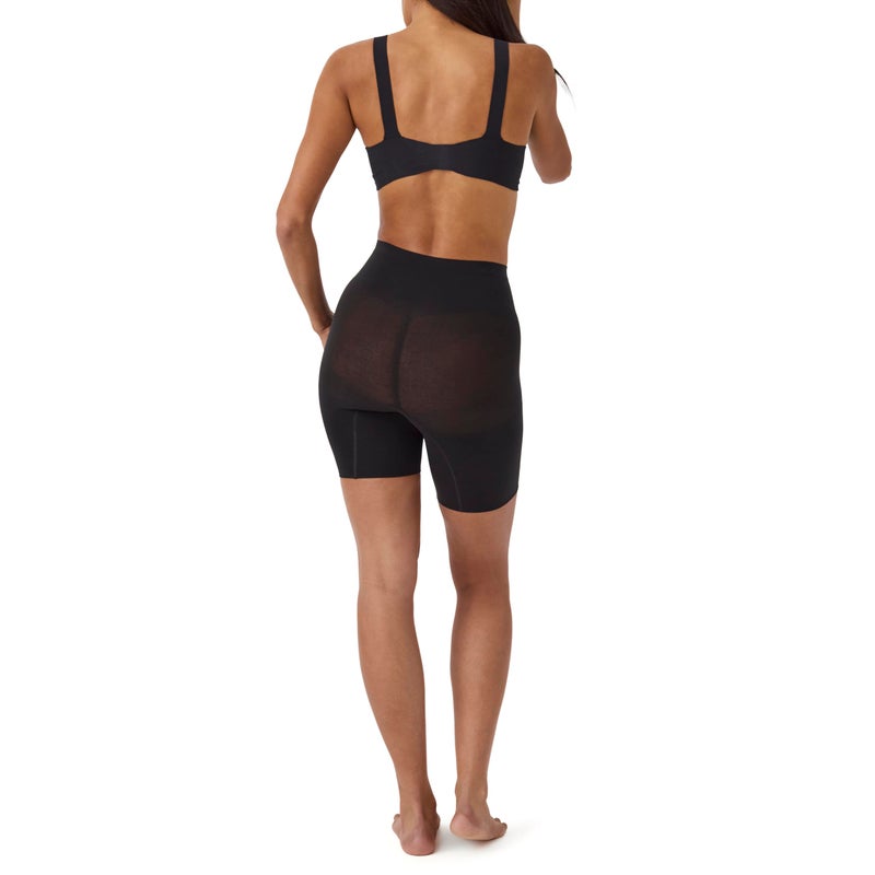 SPANX Seamless Power Short - Core Shapewear - Lightweight, All-Day Shaping - Comfortable Support - No Panty Lines - Body Shaper Shorts - Very Black - Medium - Image 3
