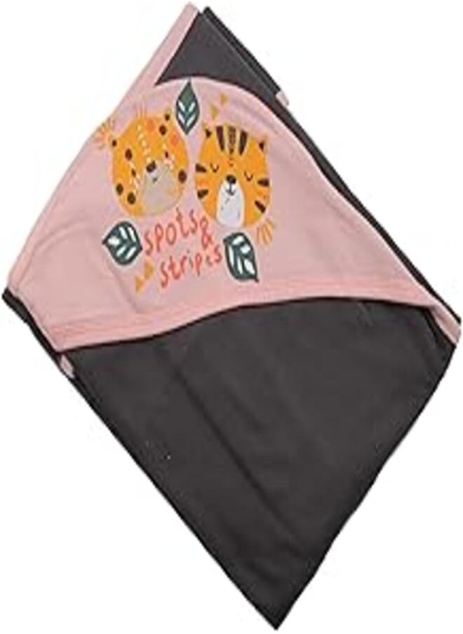 ElSayaad Printed Tiger Blanket For Grls, Pink&Navy - pzsku/Z47487878D34F5E746AC7Z/45/_/1724098042/bda3c07e-527e-4a84-a2db-23d95f91426d