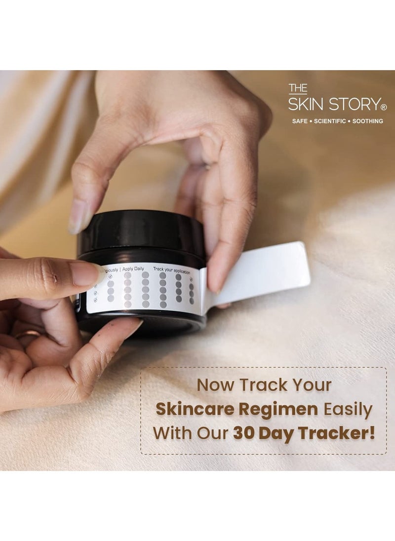Skin Story Clean Beauty The Skin Story Anti Ageing Radiant Night Cream for Glowing Radiant Skin Fights Fine Lines Wrinkles  - Image 2