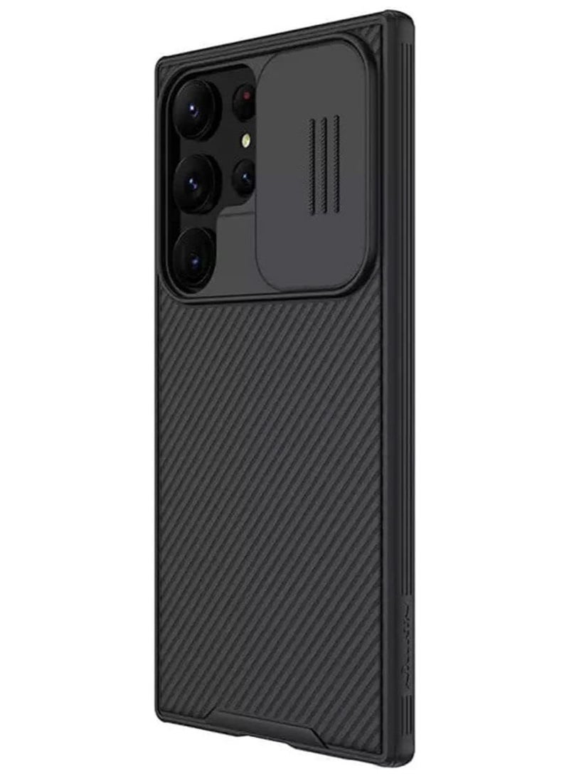 Nillkin CamShield Pro Series Cover Case Designed For Samsung Galaxy S23 Ultra - Black - Image 1