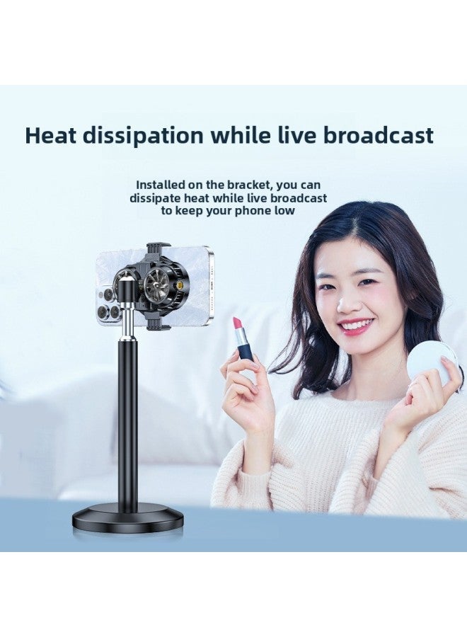 Mobile Phone Cooling Radiator Game Semi-conductive X53 Live Broadcast Semiconductor Dual-core Broadcast-Color:X117 Plating Style (default Does Not Include Universal Wheel)  - Image 5