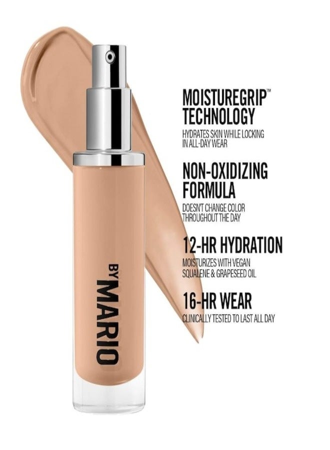 MAKEUP BY MARIO SurrealSkin® Luminous Hydrating Foundation 30ml – Shade 4 C, Weightless, Buildable Coverage, Radiant Natural Finish - Image 5