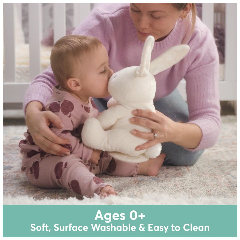 GUND Baby Flora The Bunny Animated Plush, Singing Stuffed Animal Toy for Ages 0 and Up, Cream, 12" (Styles May Vary) - Image 4