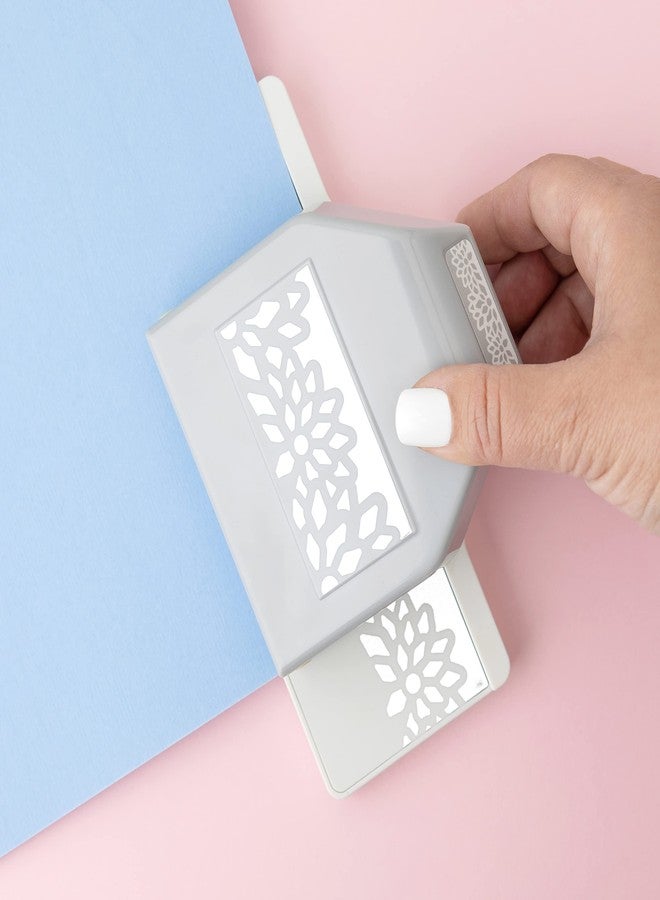 EK Tools EK Success Tools Edge Punch, Large, Diamond Flowers - Image 2