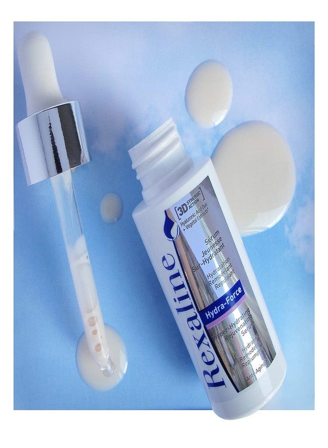 Rexaline - Hydra-Force - Hyper-Hydrating Rejuvenating Serum - Anti wrinkle and anti aging care - Plumping face serum - Hyaluronic acid duo - All skin types - Cruelty Free - Primer - 30ml - Image 5