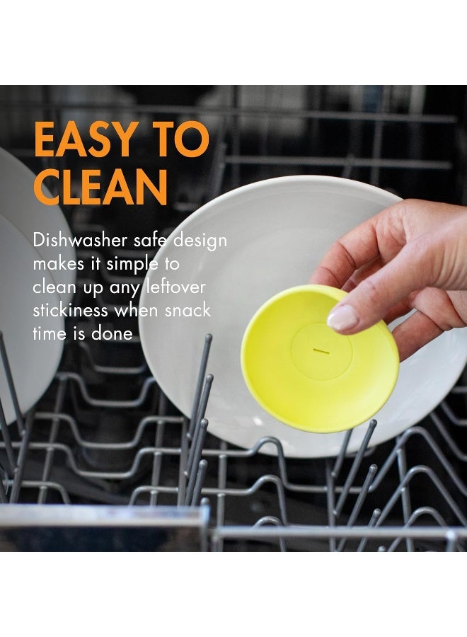 Boon Drizzle Ice Pop Holders for Kids - Includes 2 On-The-Go Travel Cases - Catches Drips Before They Drop - Frozen Pop and Ice Cream Holder for Summer Days and Birthday Ice Pop Party - 4 Count - Image 5