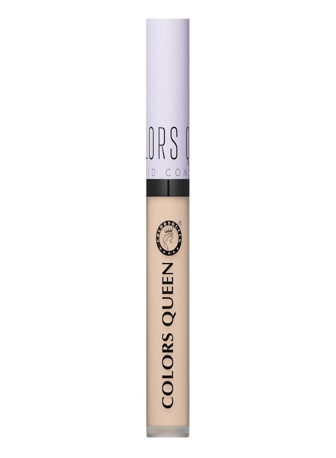 COLOUR QUEEN PREMIUM Conceal & Reveal Liquid Concealer - 05 Creamy Beige, 6g | Lightweight, Long Lasting With Matte Finish | Waterproof Face Makeup With Jojoba Seed Oil SH-7711 - Image 2