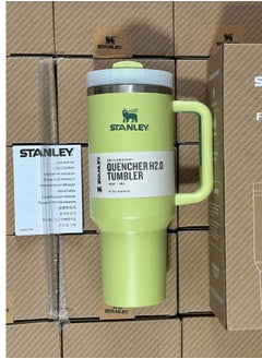 Quencher H2.0 Stainless Steel Vacuum Insulated Tumbler with Lid and Straw for Water, Iced Tea or Coffee, Smoothie and More,  40oz/1.18L