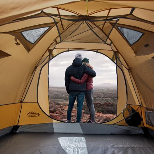 Camppal 2-3 Person Backpacking Tent, Waterproof Windproof 4 Season Tent for Camping, Easy Setup 2 Person Tent for Backpacking, Hiking, Hunting, Motor Cycling & Biking - Image 5