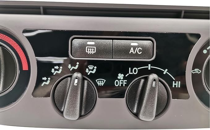 ASVEGE Car Air Conditioning Vent Control For Toyota Camry 2003-2006 Outlet Panel Button-Gray - Image 4