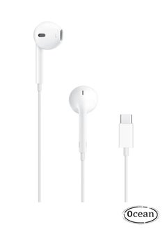 Wired Earbuds for iPhone, Apple Earbuds USB-C, Built-in Microphone & Volume Control,No Need Bluetooth, Compatible with iPhone 15/15 Pro/15 Pro Max/15 Plus/iPad Pro and Other USB C Device, White