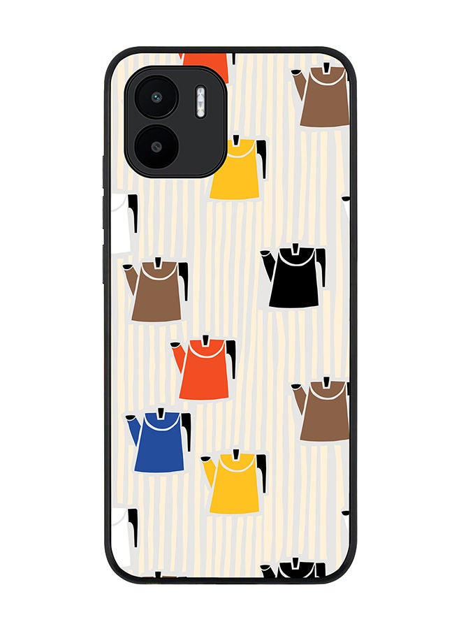 Stylizedd Rugged Black edge case for Xiaomi Redmi A2 / Xiaomi Redmi A1 Slim fit Soft Case Flexible Rubber Edges Anti Drop TPU Gel Thin Cover - Heavy Kettle - Image 1