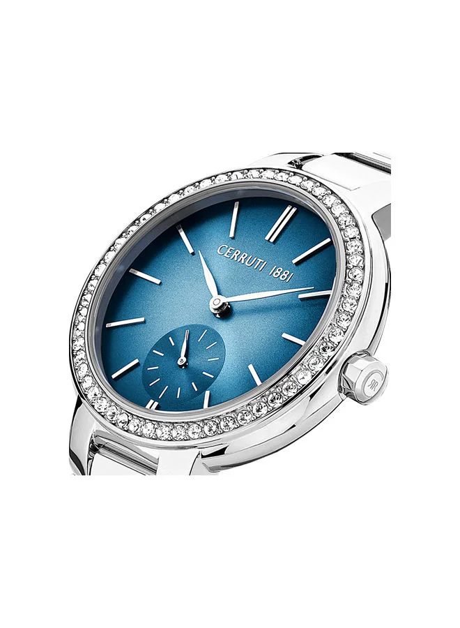 شيروتي 1881 Faenza 34mm Women's Analog Watch with Stainless Steel Bracelet