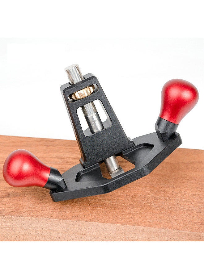 Woodworking Bottom Cleaning Planer Maching Anodized Processing Planer with Brass Nut Depth Adjustment Function