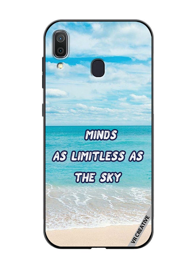 VR CREATIVE Protective Case Cover For Samsung Galaxy A30 Sky Caption Design Multicolour - Image 1