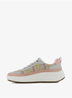 SJ Women's Textured Lace-Up Sneakers  - Image 4