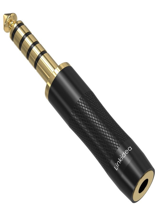 Linkidea 4.4mm Balanced Male to 2.5mm Balanced Headphone Audio Adapter Compatible with Sony NW-ZX507/ ZX300A/ WM1Z, DMP-Z1, TA-ZH1ES, HIFIMAN, R2R2000, FIO M11, Lotoo PAW6000 Audio Player
