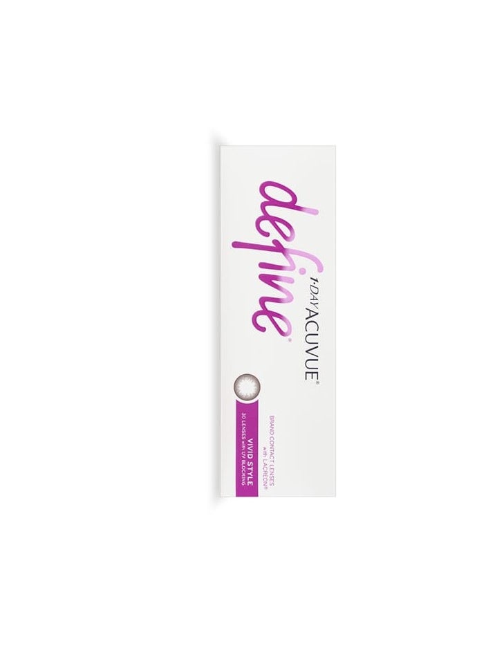 ACUVUE - Acuvue 1-Day Define LACREON VIVID 8.5 -4.75 30P RX - Image 1