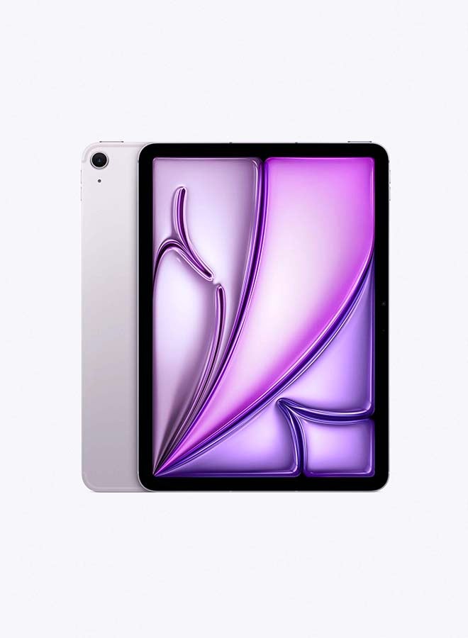iPad Air 2026 (8th Gen) M4 11-Inch Wi-Fi + Cellular 512GB Purple - Middle East Version