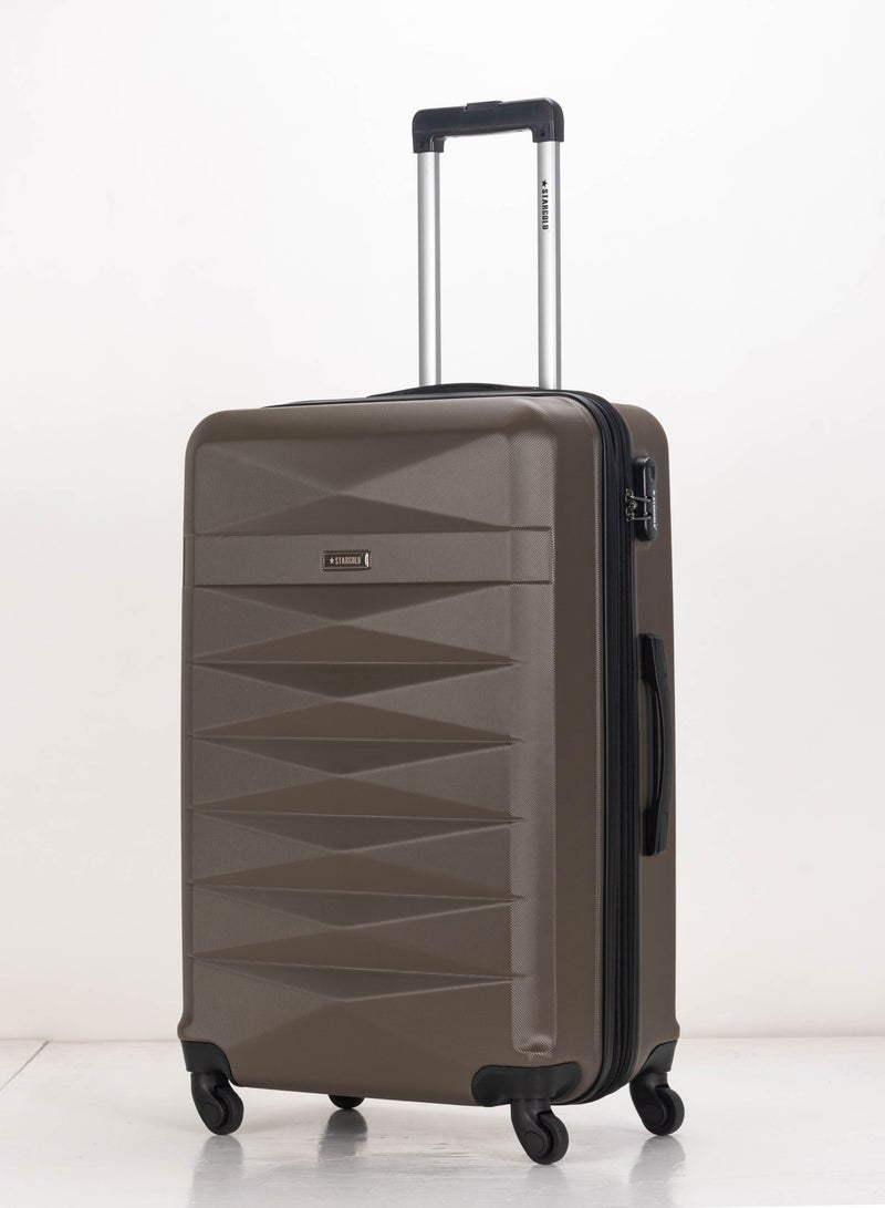 ستارجولد مجموعة أمتعة من 4 قطع، حقيبة سفر صلبة من مادة ABS مع سحاب قابل للتمدد، وعجلات دوارة 360 درجة، وقفل رقمي، وحقيبة سفر خفيفة الوزن بعجلات - Image 3