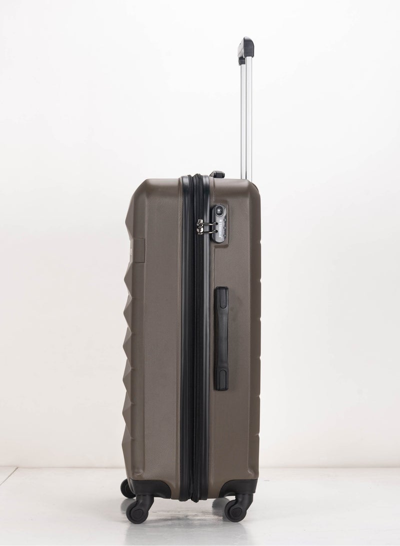 ستارجولد مجموعة أمتعة من 4 قطع، حقيبة سفر صلبة من مادة ABS مع سحاب قابل للتمدد، وعجلات دوارة 360 درجة، وقفل رقمي، وحقيبة سفر خفيفة الوزن بعجلات - Image 5