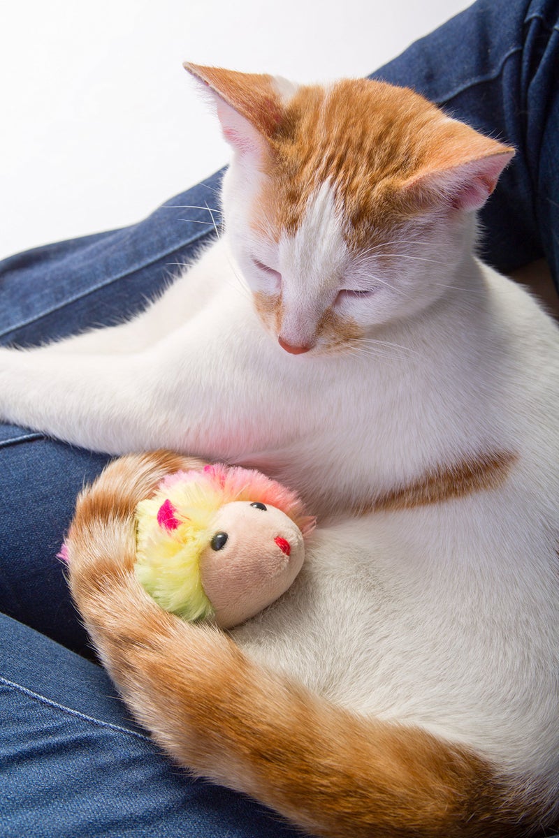 Hartz Just For Cats Running Rodent Vibrating Plush Mouse Cat Toy - Image 3
