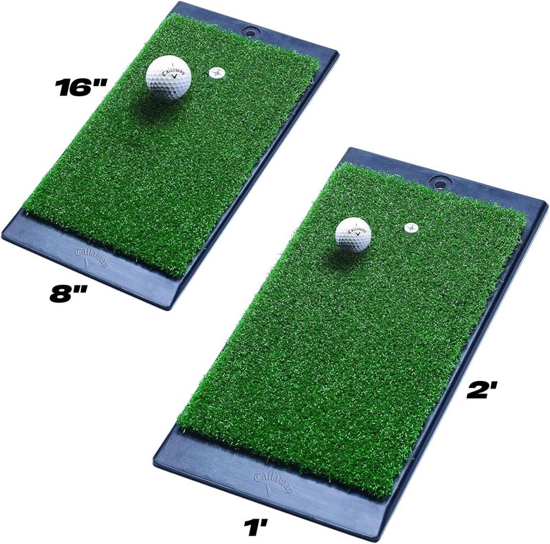 Izzo Callaway FT Launch Zone Golf Hitting Mat – Indoor/Outdoor Golf Swing Trainer - Image 4