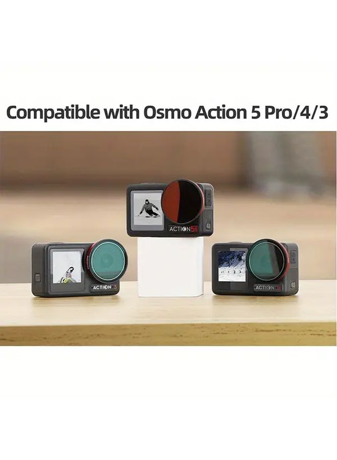 Optical Glass Lens Filter ND64 for Action Cameras UV CPL Polarizer Accessories - Image 3