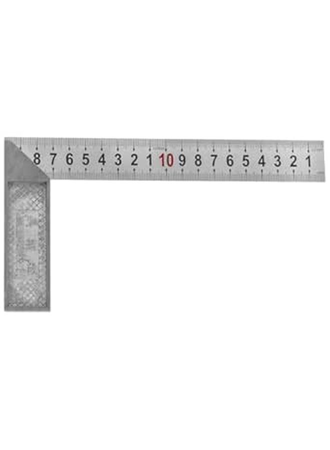 High Precision 200mm Stainless Steel Carpenter Right Angle Ruler 90 Degree Measuring Square - Image 1