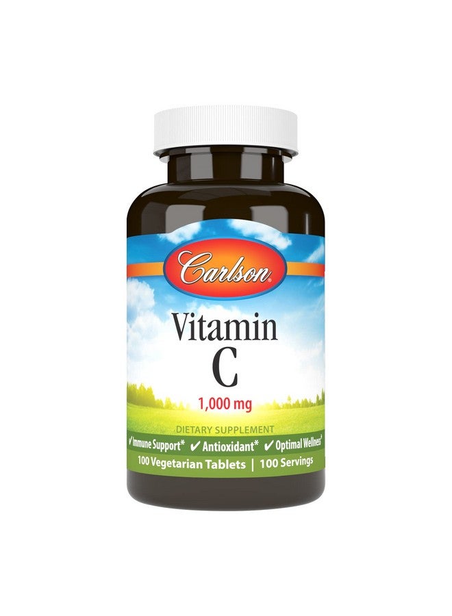 Carlson - Vitamin C 1,000 mg, 100 Count - Image 1