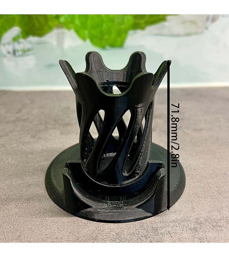 Black Glass Bottle Drying Rack With Ventilation System Compact - Image 4