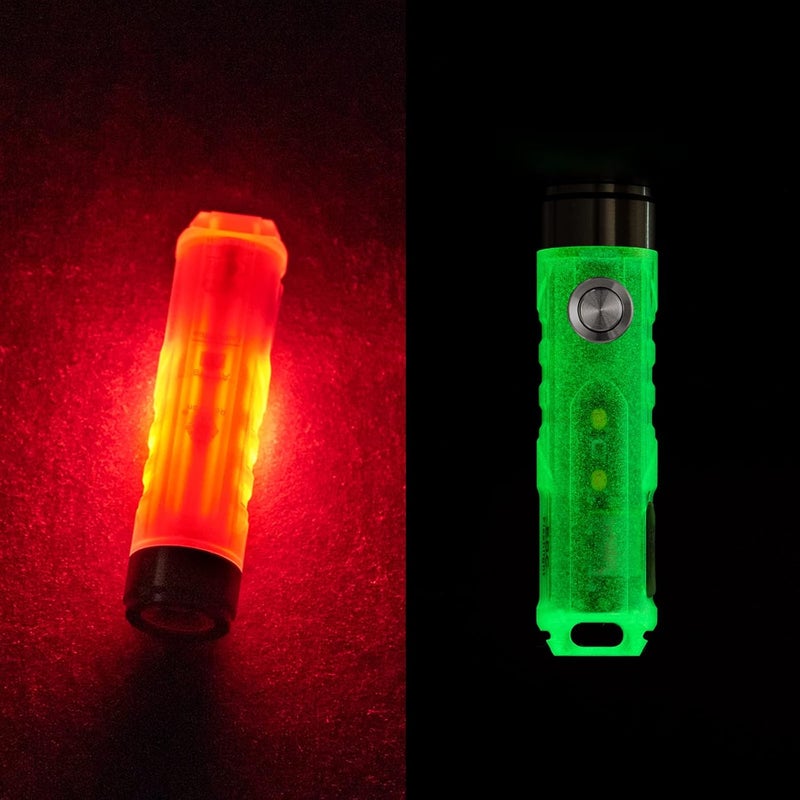 RovyVon A5 G4 Keychain Flashlight - 650 Lumens, 9 Modes, Rechargeable Mini EDC Flashlight with Reading Light and Red-Light - Image 1