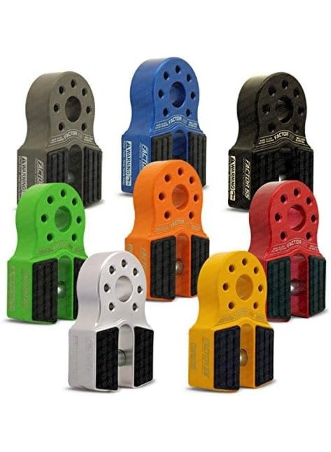 Factor 55 FlatLink Loaded Shackle Mount - 16,000 Lbs - Orange - Image 5