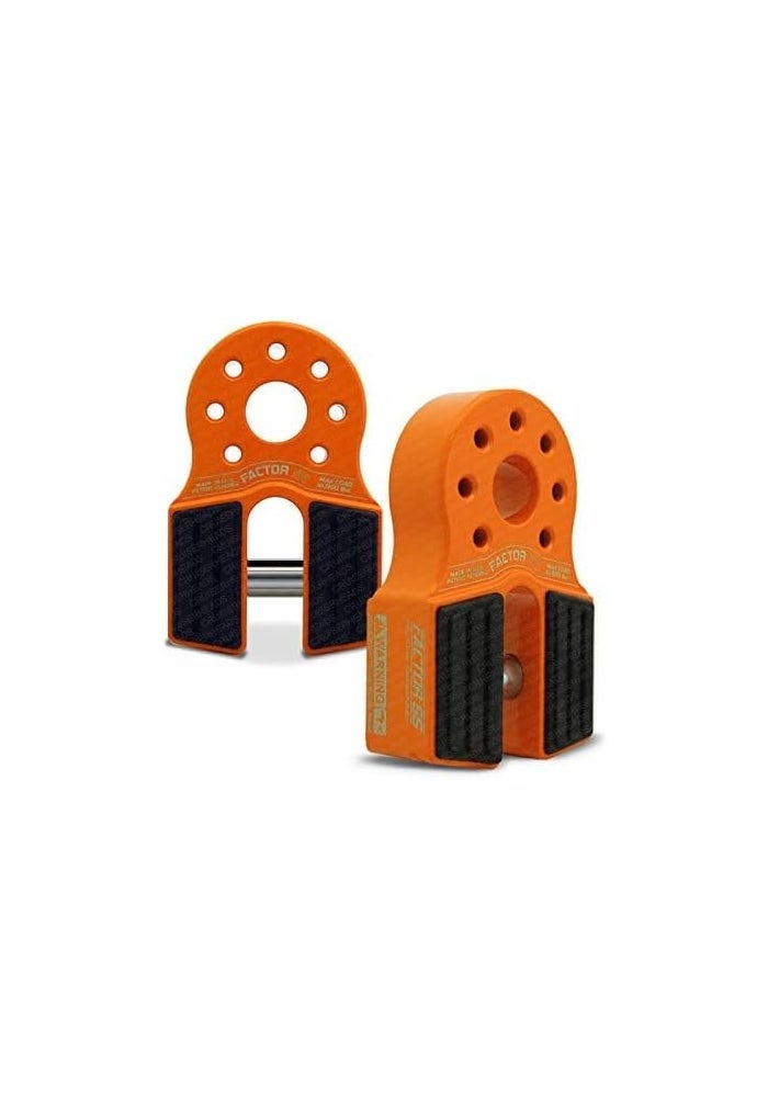 Factor 55 FlatLink Loaded Shackle Mount - 16,000 Lbs - Orange - Image 2