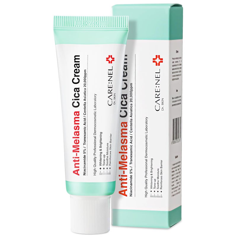 CARENEL Melasma Treatment for Face Cream Dark Spot Remover Centella Asiatica Korean Skin Care Beauty Products 40ml135 floz