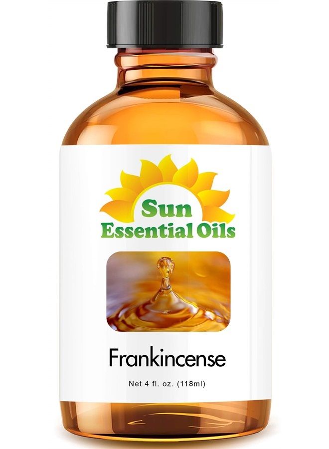 Sun Essential Oils 4oz - Frankincense Essential Oil - 4 Fluid Ounces - Image 1