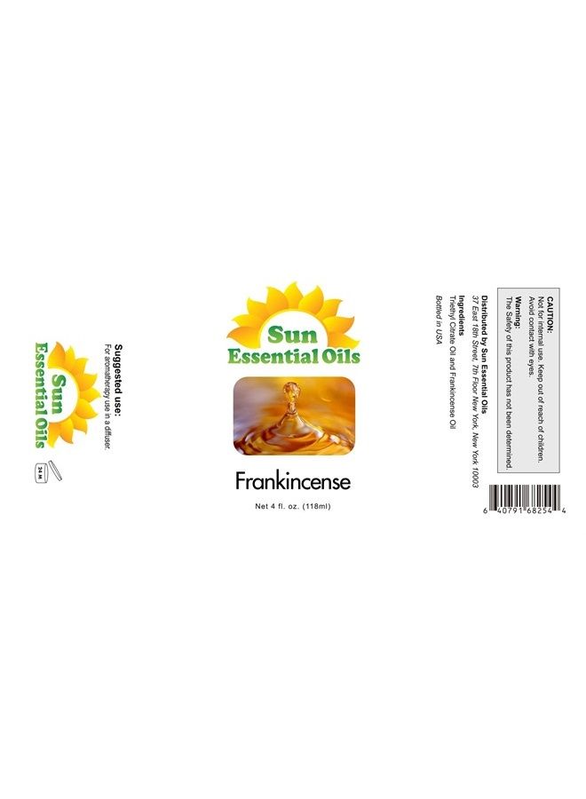 Sun Essential Oils 4oz - Frankincense Essential Oil - 4 Fluid Ounces - Image 2