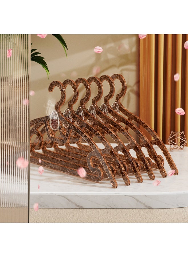 （6 Piece）Fragrance clothes hanger, botanical scent,  luxury, lets your clothes smell naturally - Image 3