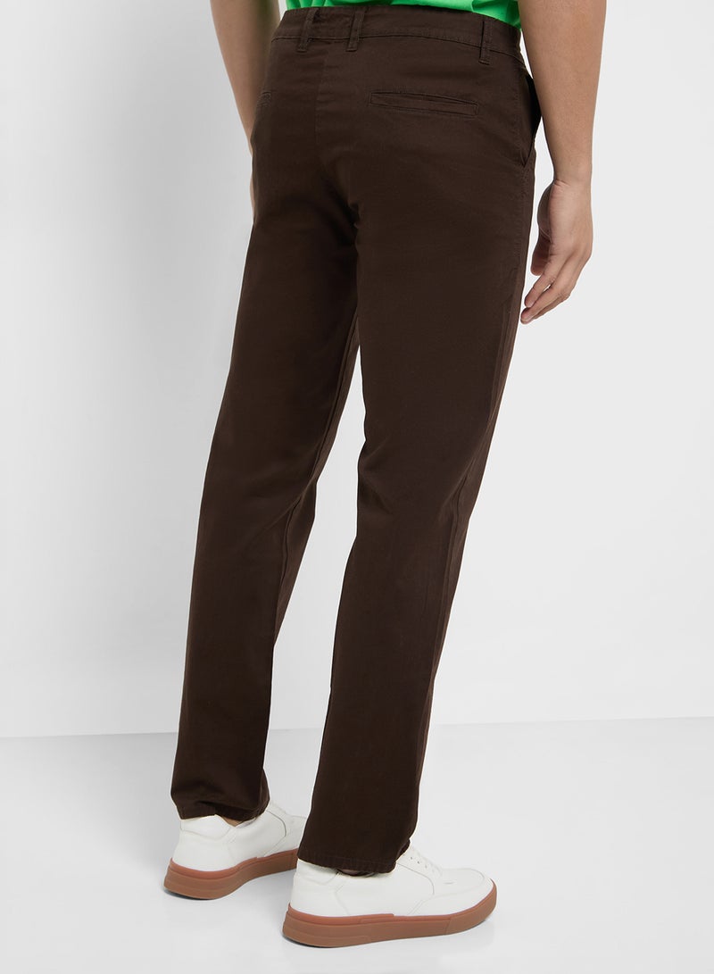 Robert Wood Straight Fit Chino Pants  - Image 3