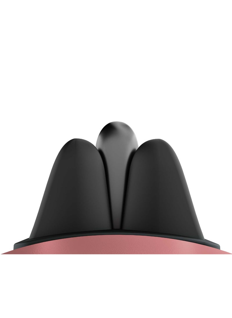 Rush Brush - S2 Elite Straightening Brush - 30 Watts - 10 heat settings from 120°C up to 210°C with a MCH Heater - LCD Screen - Triple Row Ceramic Coated Comb Teeth - Rose Gold - Image 1