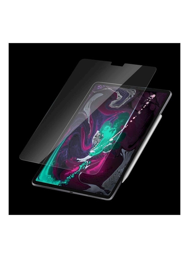 NIBEMINENT Tempered Glass Screen Protector For Apple iPad Pro 12.9 Inch Clear - Image 3