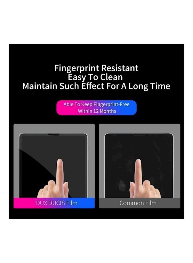 NIBEMINENT Tempered Glass Screen Protector For Apple iPad Pro 12.9 Inch Clear - Image 5