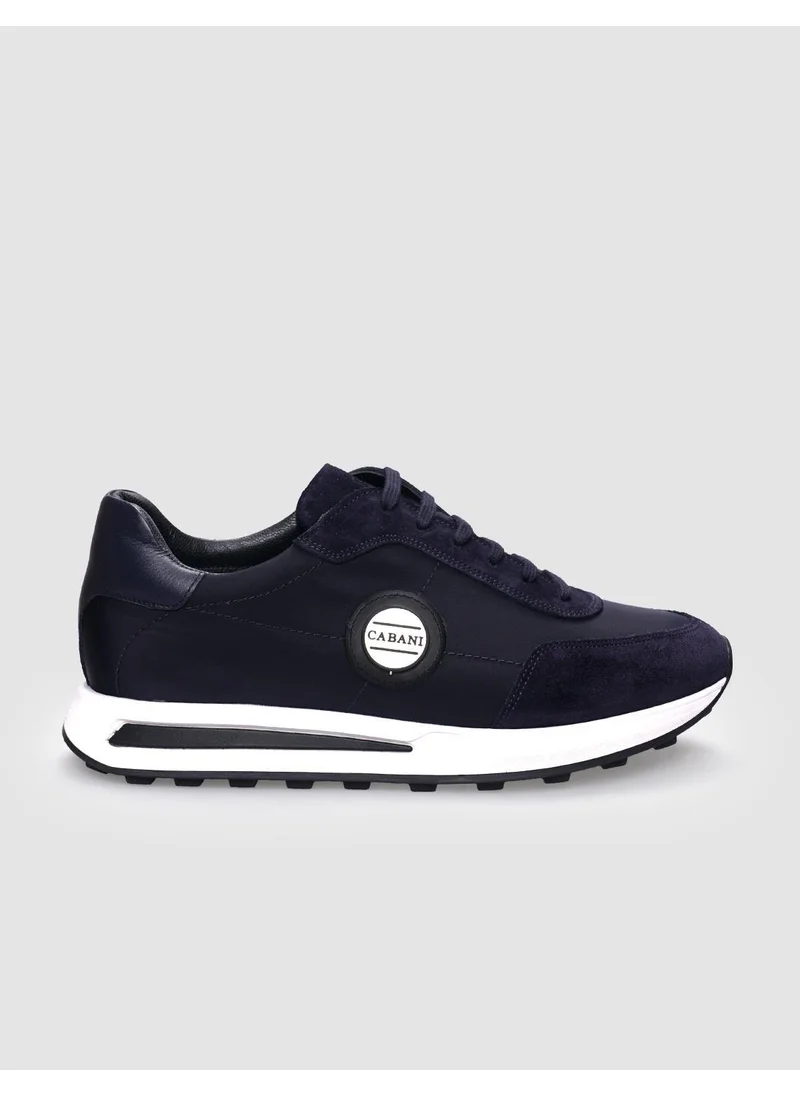 كاباني Knitwear Navy Blue Lace-up Men's Sports Shoes