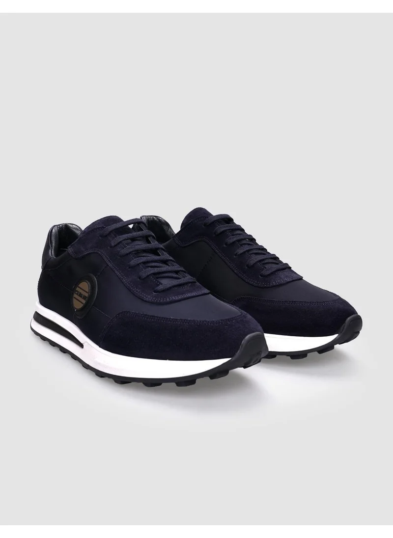 Cabani Knitwear Navy Blue Lace-up Men's Sports Shoes