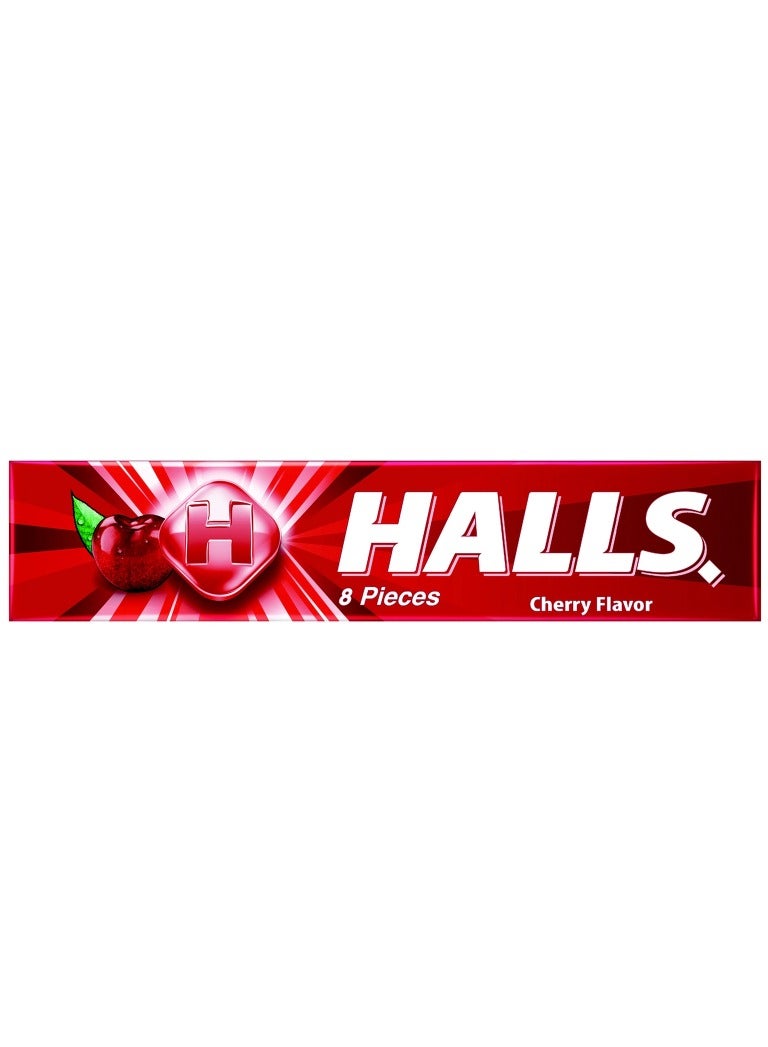 Halls Cherry Flavor Candy 20 x 22.4g - Image 2