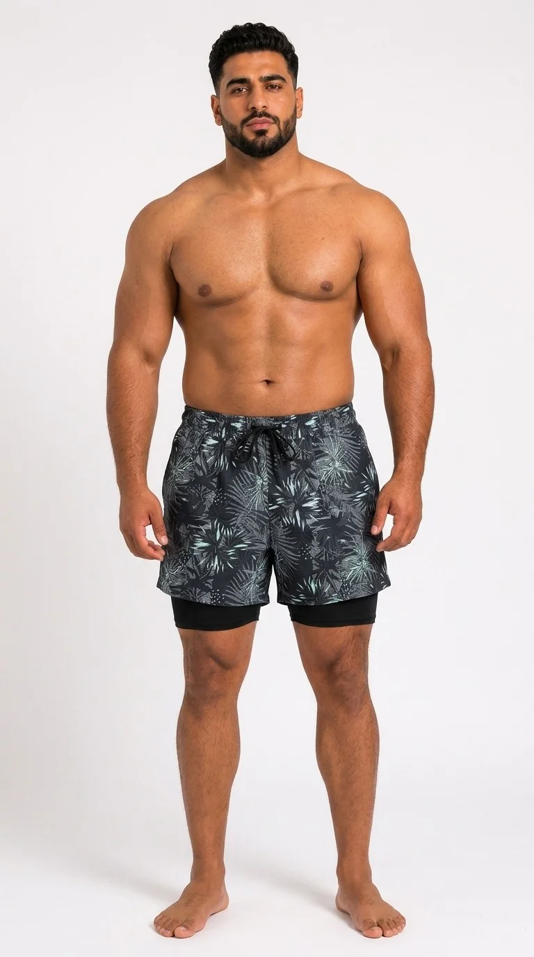 Moveletix Men's Swim Shorts Multicolour