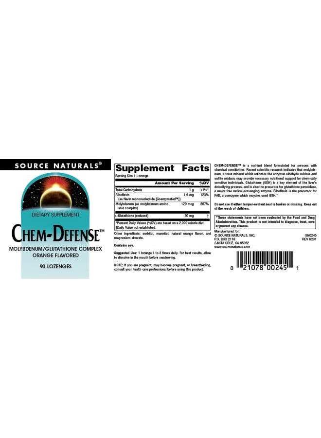 Source Naturals كيم-ديفنس - 90 حبة برتقالية - Image 4